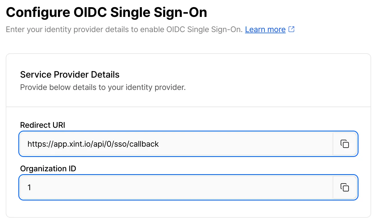 Check Service Provider Details